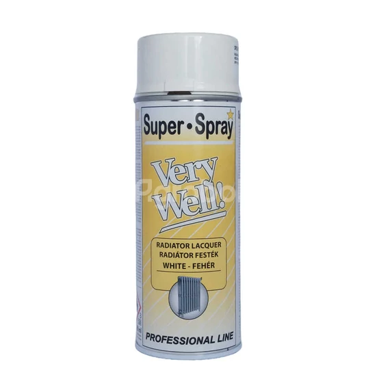 Very Well Radiátorfesték spray - Fehér - 400 ml - 82079