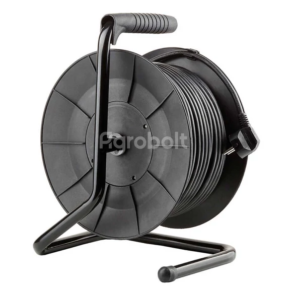 Technik Professional Kábeldob 4-er 50m 1,5mm2 (fekete) 16A