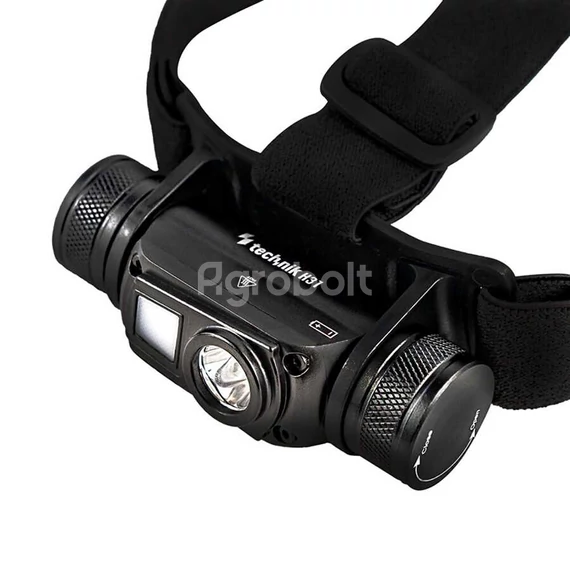 Technik Fejlámpa H31 OSRAM P9 + vörös fény - USB Type-C (800 lumen)