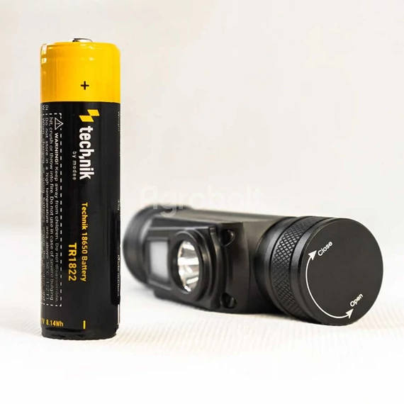 Technik Fejlámpa H31 OSRAM P9 + vörös fény - USB Type-C (800 lumen)