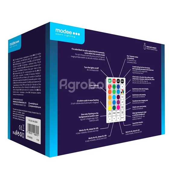 Karácsonyi RGB LED fényfüzer