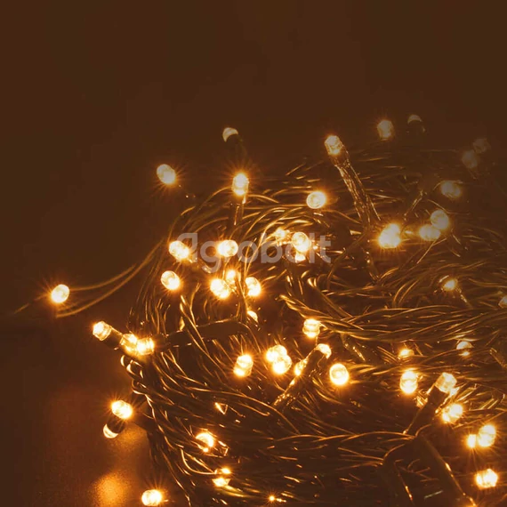 Modee Karácsonyi LED Fényfüzér Plastic Melegfehér - 100 LED/10m/10cm