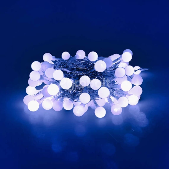 Modee Karácsonyi LED Füzér Berry Plastic hidegfehér - 100 LED/10m/10cm