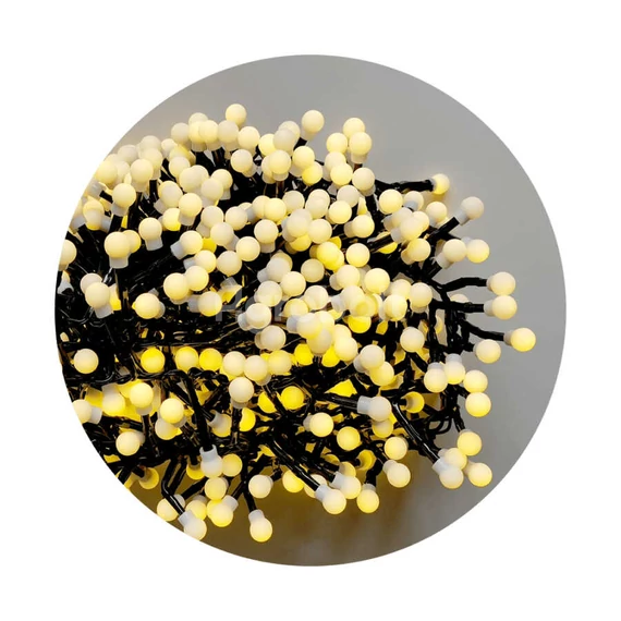 Modee Karácsonyi LED Füzér Berry Plastic melegfehér - 576 LED/6m