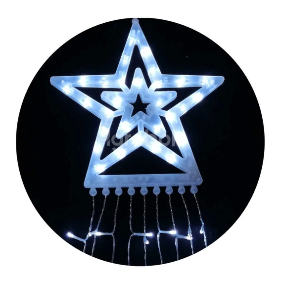 Modee Karácsonyi LED Dekorfény hidegfehér - 300 LED/3 m