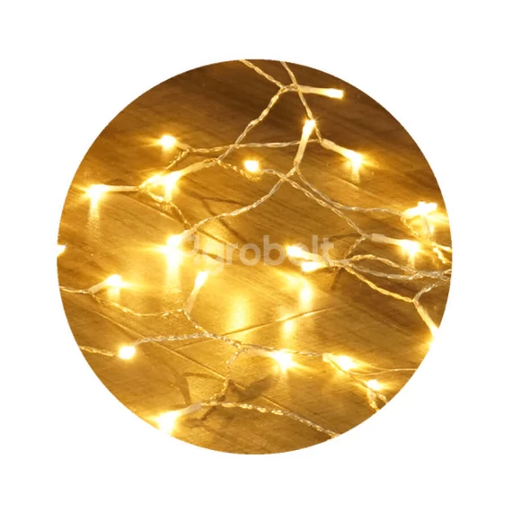 Modee Karácsonyi LED Fényfüggöny melegfehér - 192 LED/3m x 2m