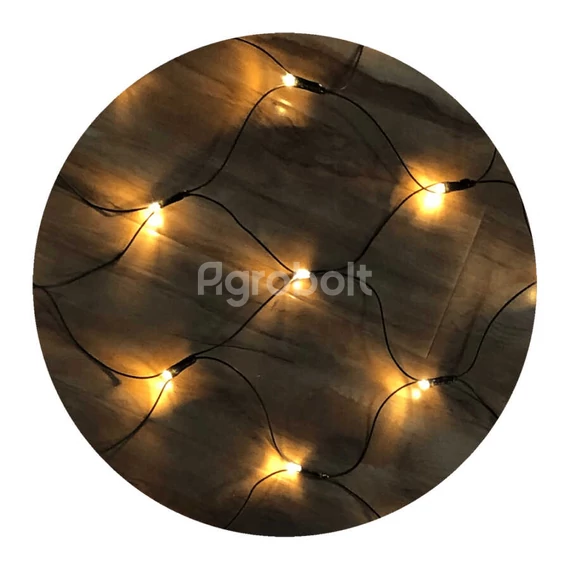 Modee Karácsonyi LED Fényháló melegfehér - 144 LED/2 x 2m