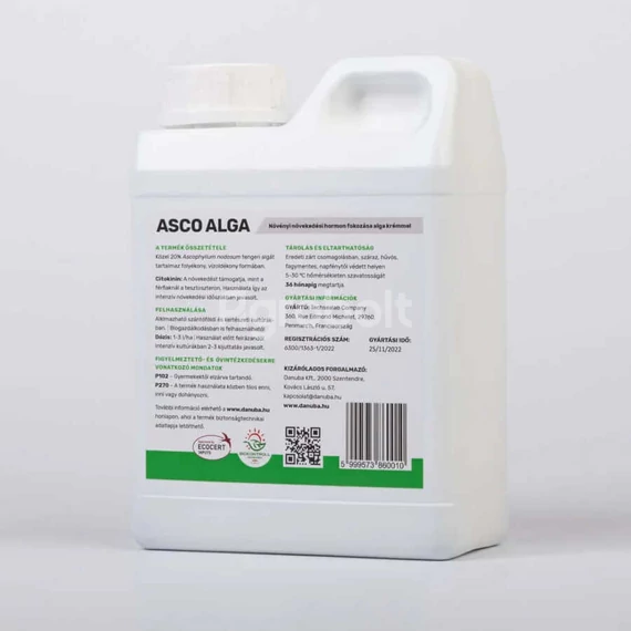 Asco Alga 1l növekedéstámogató algakészítmény