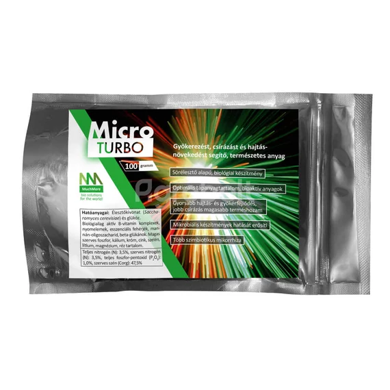 MicroTurbo növekedést- és hasznos mikrobák működését fokozó anyag
