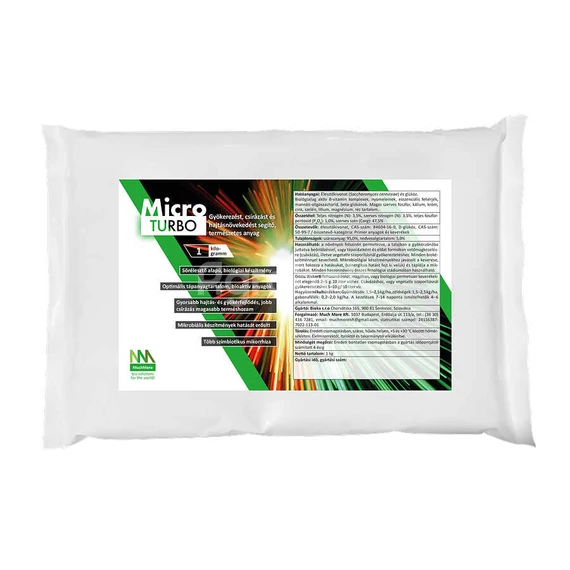 MicroTurbo növekedést- és hasznos mikrobák működését fokozó anyag
