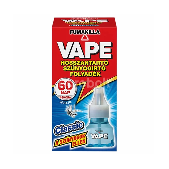 Vape szúnyogriasztó folyadék elektromos készülékhez