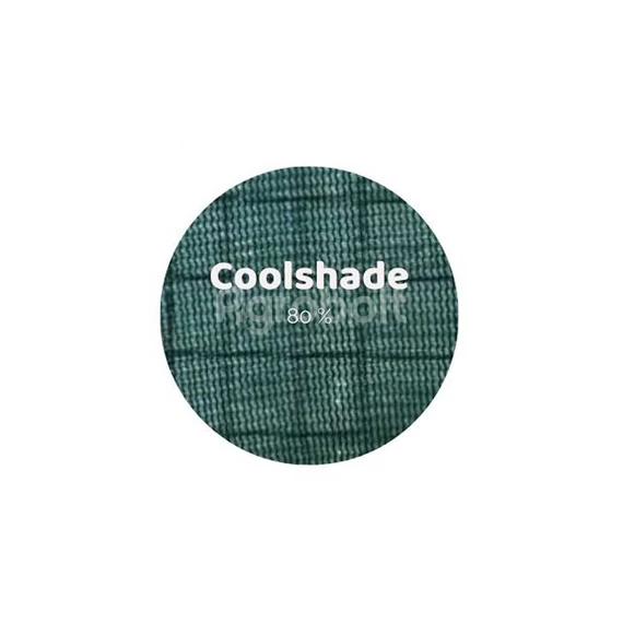 Árnyékoló háló 80% Coolshade -  Zöld