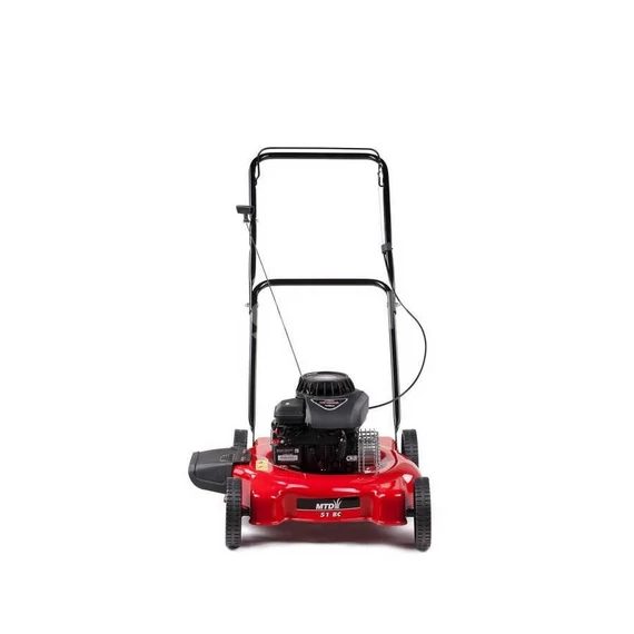 MTD 51 BC Benzinmotoros fűnyíró szemből