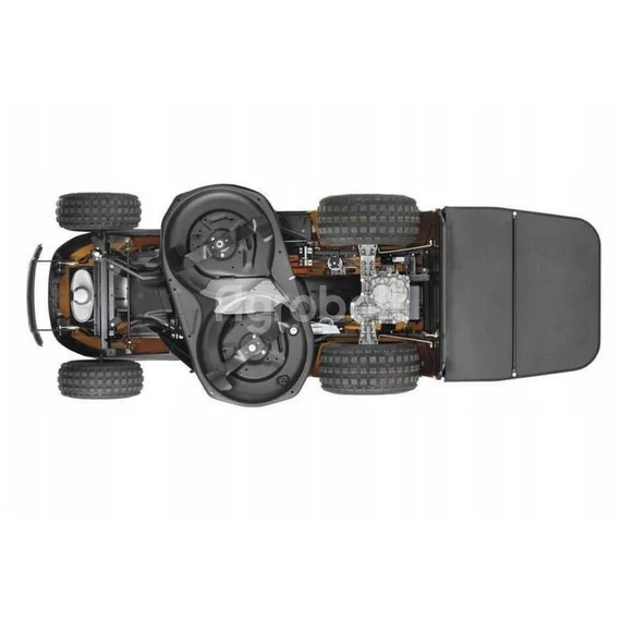 Stiga Odalkidobós fűnyíró traktor Estate Special Honda GCV 530 V2 alulról