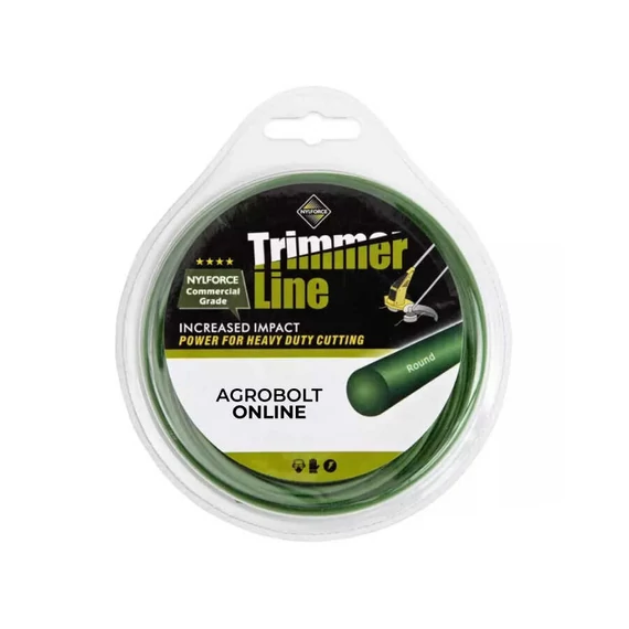 TrimmerLine Profi Fűnyíró Damil - 2 mm x 15 m - Kör - vago6001