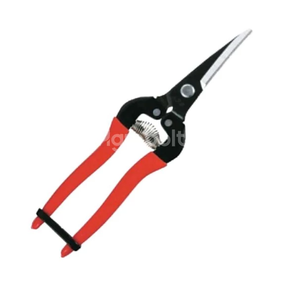 Szüretelő olló, hasjlíott elű - 17 cm - 85177