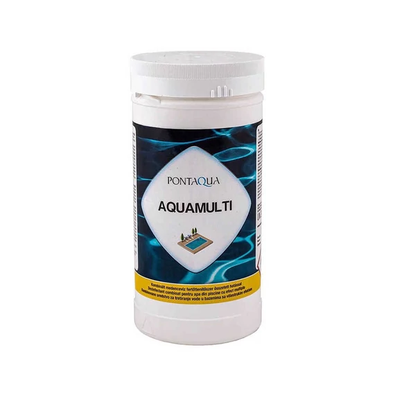 Pontaqua Aquamulti multifunkciós medence fertőtlenitő tabletta - 1kg (5x200g) - mede0001