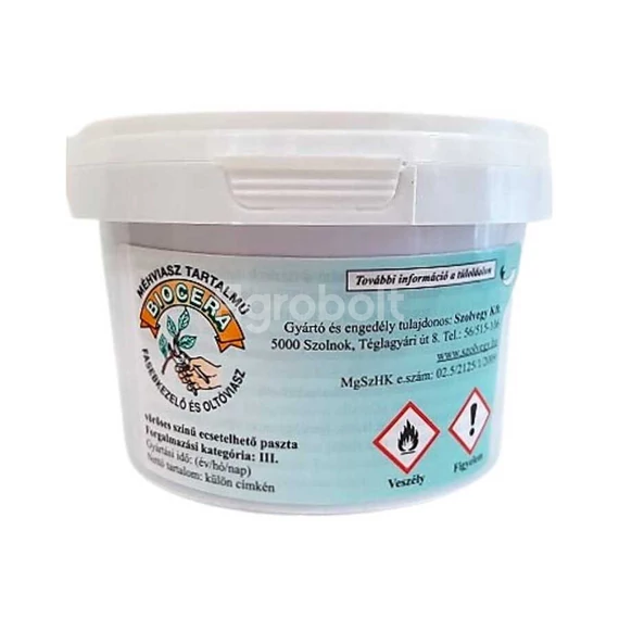 Biocera fasebkezelő és oltóviasz 500g