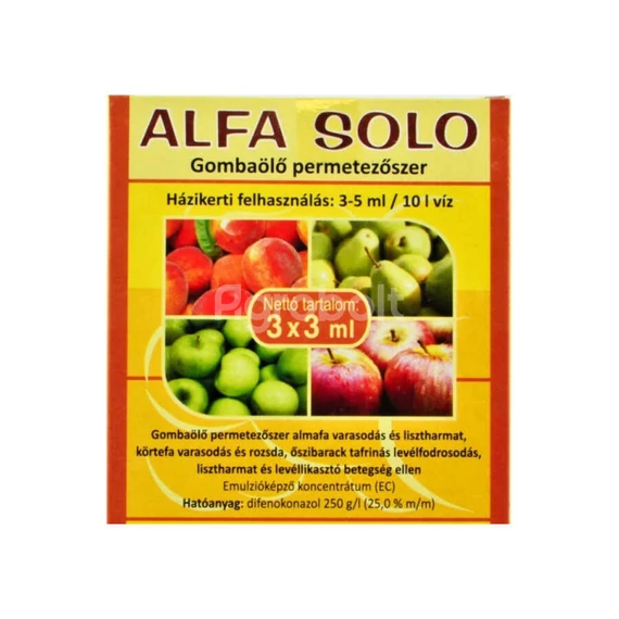 Alfa Solo(Score) gombaölő permetszer - 3x3 ml ampulla - alfa2901