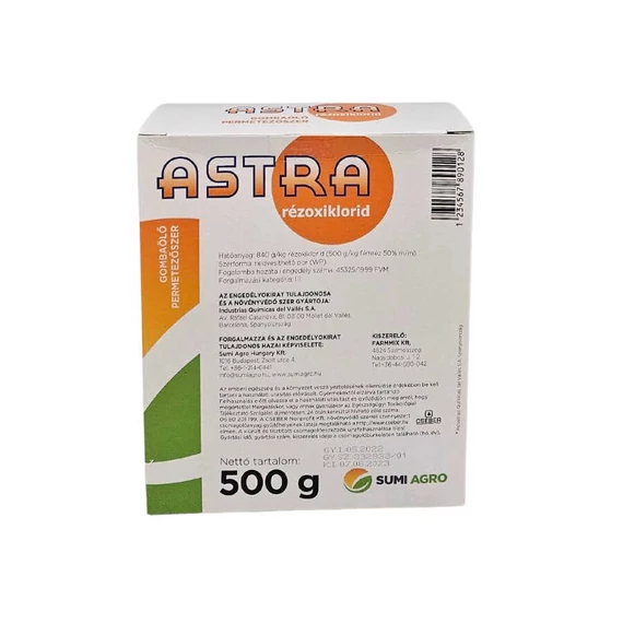 Astra rézoxiklorid - 0,5 kg - astr4001