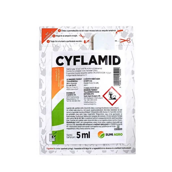 Cyflamid 5 ml gombaölő permetszer lisztharmat ellen