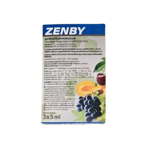 Zenby gombaölő permetszer 3 x 5 ml