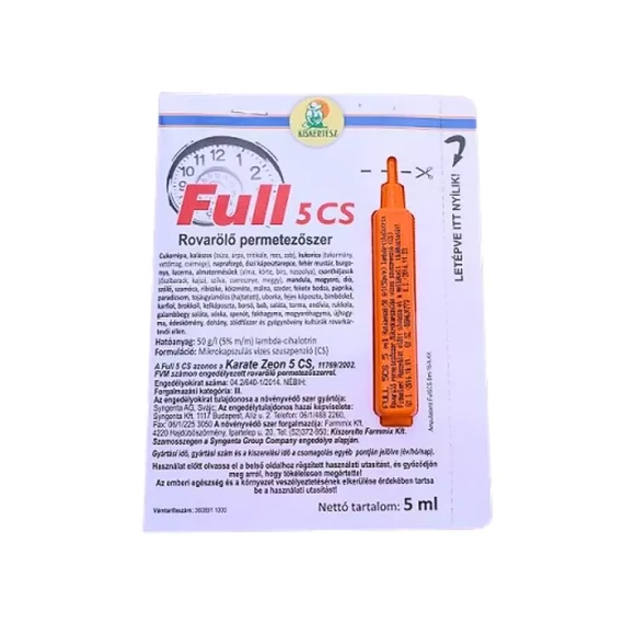 Full 5 CS rovarölő permetszer - 5 ml ampulla - full4601