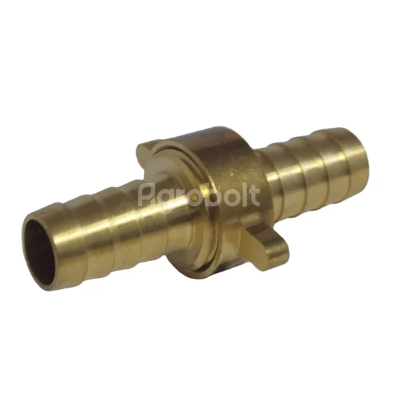 Tömlőösszekötő Réz 1/2