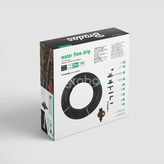 Bradas Csepegtető Öntöző szett - Water Flow Drip - dobozban