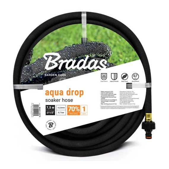 Izzadó tömlő Aqua-Drop 1/2" 7.5m