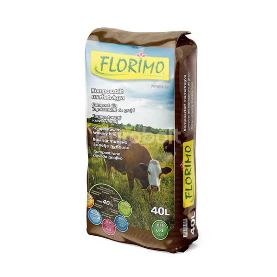 Florimo Komposztált Marhatrágya - 40 l - flom4403