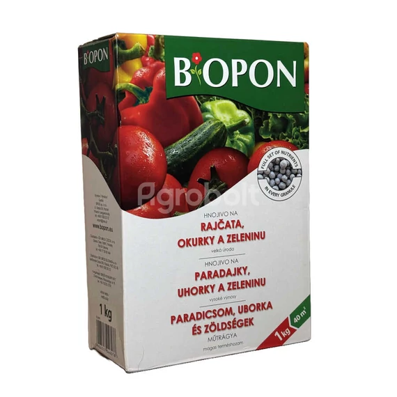 Biopon műtrágya paradicsomhoz, uborkához és zöldségekhez - 1 kg
