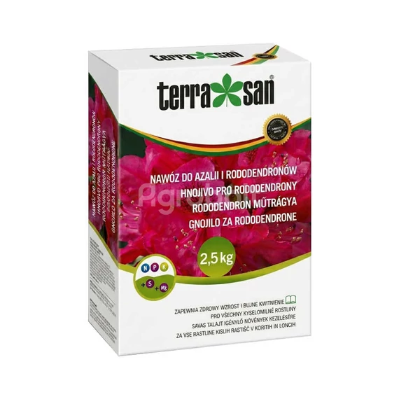 Terrasan Hortenzia és Rododendron műtrágya