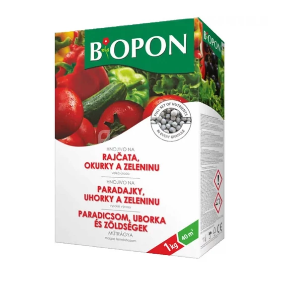 Biopon műtrágya paradicsomhoz, uborkához és zöldségekhez - 1 kg