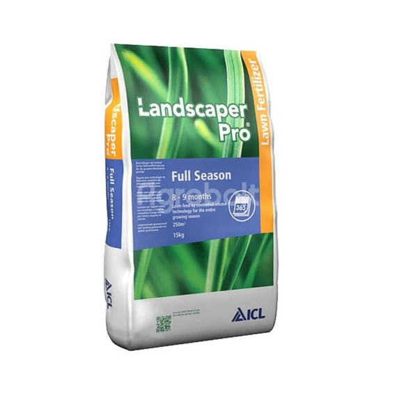 Landscaper Pro Full Season gyepfenntartó gyeptrágya - 15 kg - scot2601