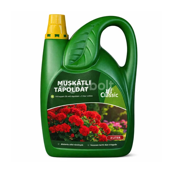 Muskátli tápoldat 3l
