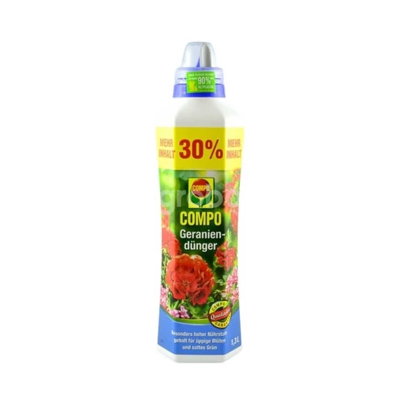 Muskátli tápoldat 1,3 l Compo