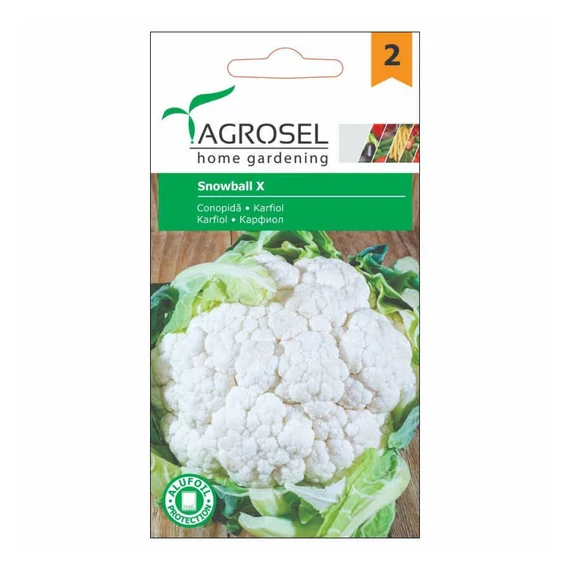 Karfiol vetőmag Snowball X - Agrosel - 74051