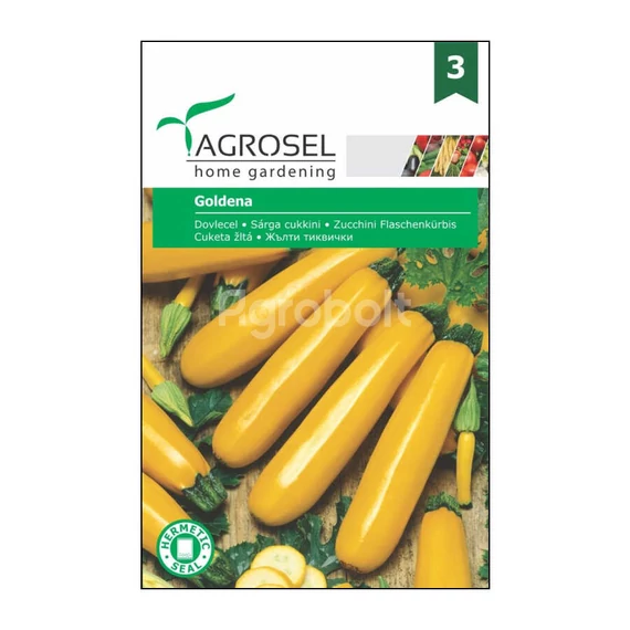 Cukkini vetőmag Goldena 3 g - Agrosel-ag74093
