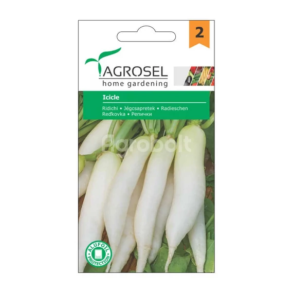 Jégcsapretek vetőmag Icicle - Agrosel - 74060