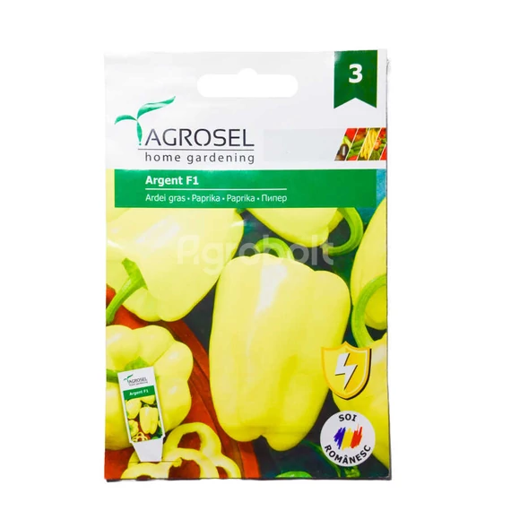 Paprika vetőmag Argent F1 20 szem - Agrosel-ag74101