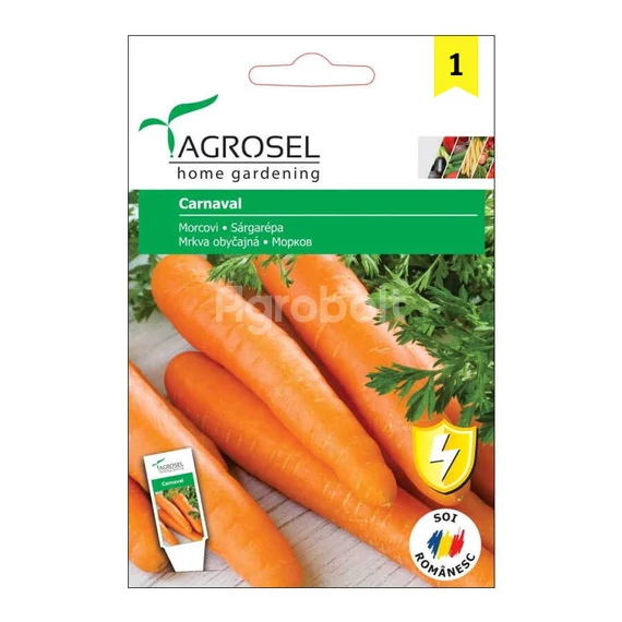 Sárgarépa vetőmag Carnaval- Agrosel - 74025