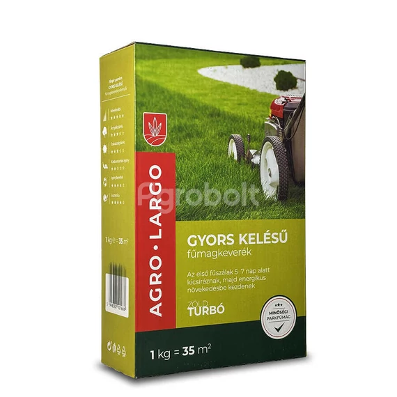 Gyors kelésű fűmagkeverék - 1 kg (Zöld Turbó) - fumt4001