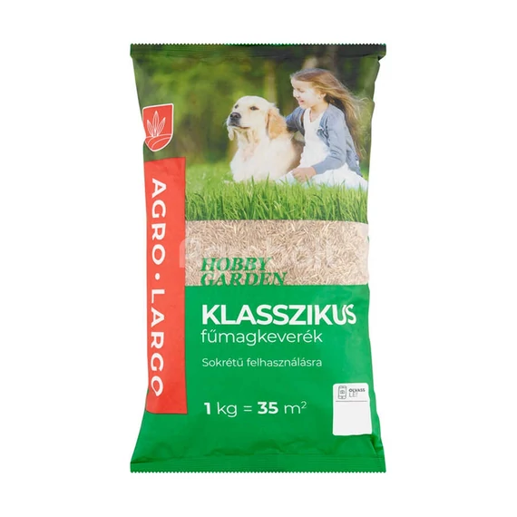 Klasszikus fűmagkeverék 1kg (35 nm)