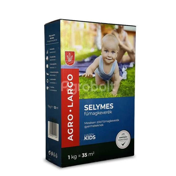 Fűmag selymes 1kg Happy Kids