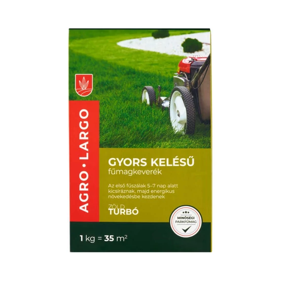 AgroLargo Gyors kelésű fűmagkeverék - 1 kg (Zöld Turbó) - fumt4001