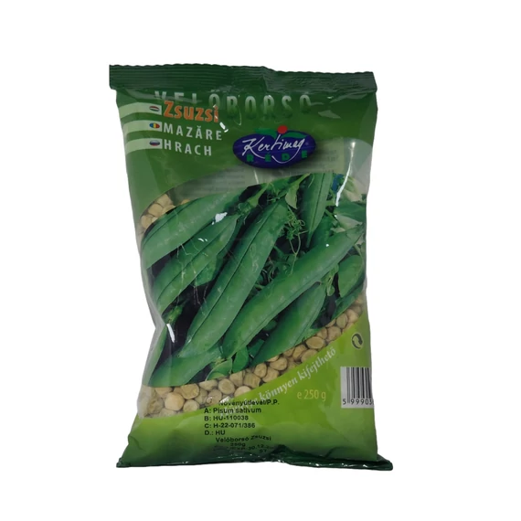 Velőborsó vetőmag Zsuzsi - 250 g - Rédei Kertimag - 70044