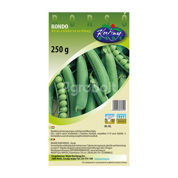 Borsó vetőmag Rondo 250g