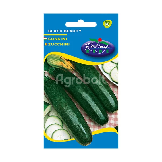 Cukkini vetőmag Black Beauty 4g - Rédei Kertimag - rkm70052