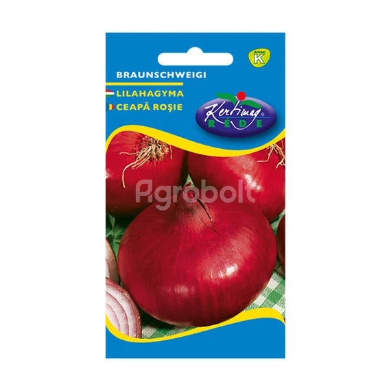 Lilahagyma vetőmag Braunschweigi 2g - Rédei Kertimag - rkm70008